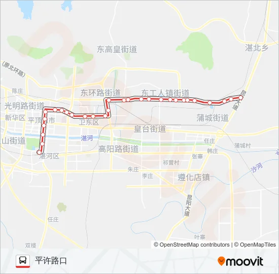 602路 Bus Line Map