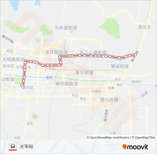 602路 Bus Line Map