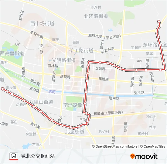 603路 Bus Line Map