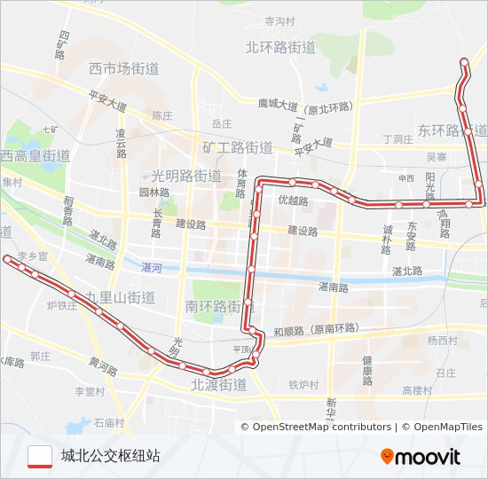 603路 bus Line Map