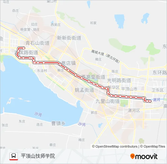 616路 Bus Line Map