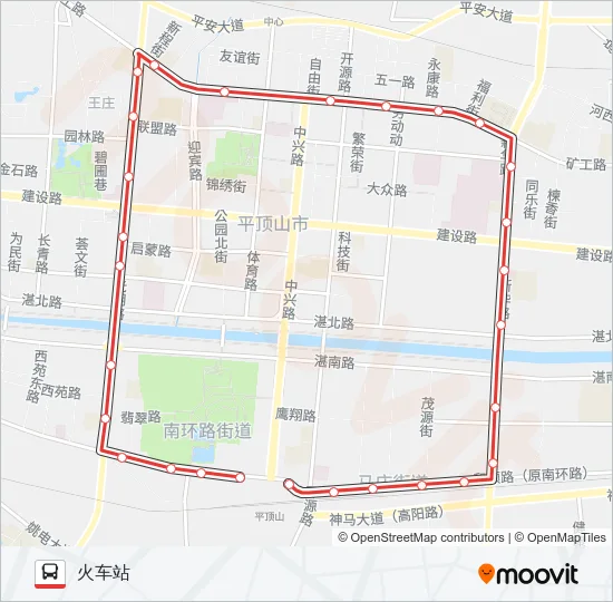 617路 Bus Line Map