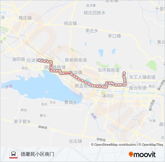 666路 bus Line Map