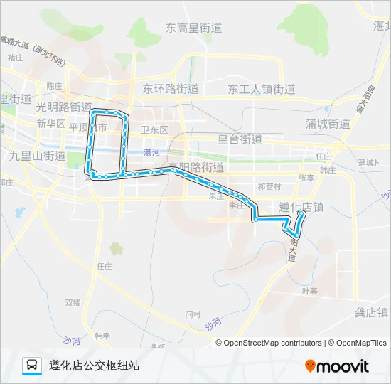 24路 Bus Line Map