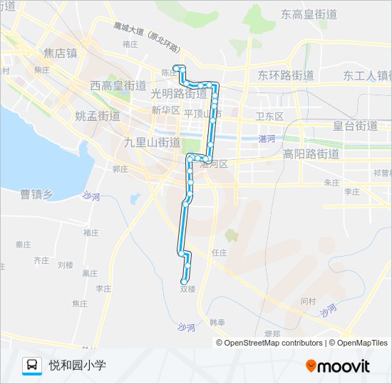 37路 bus Line Map