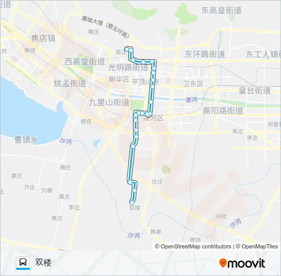 37路 Bus Line Map