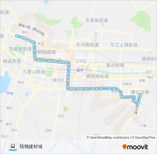 89路 Bus Line Map