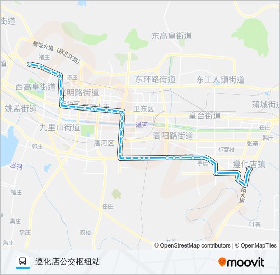 89路 bus Line Map