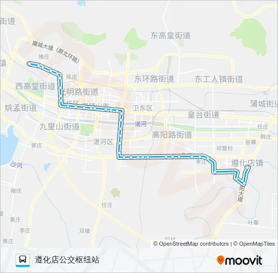 89路 Bus Line Map
