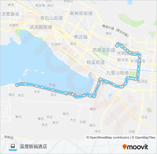 4路 Bus Line Map