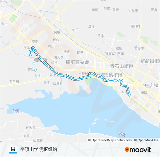 52路 Bus Line Map