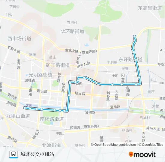 53路 Bus Line Map