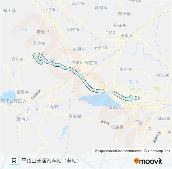 903D路 Bus Line Map