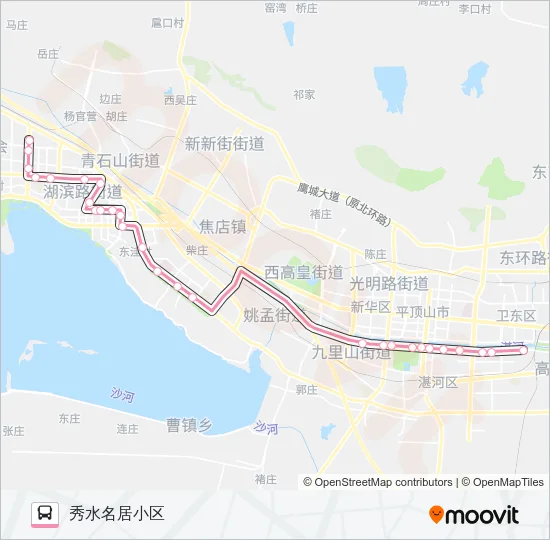 K4路 Bus Line Map