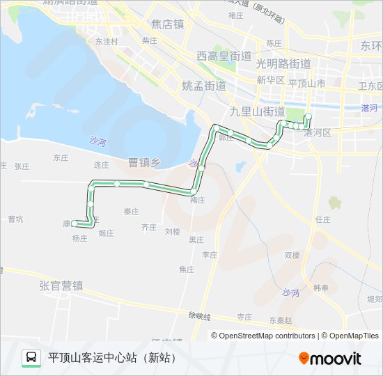 805路 bus Line Map