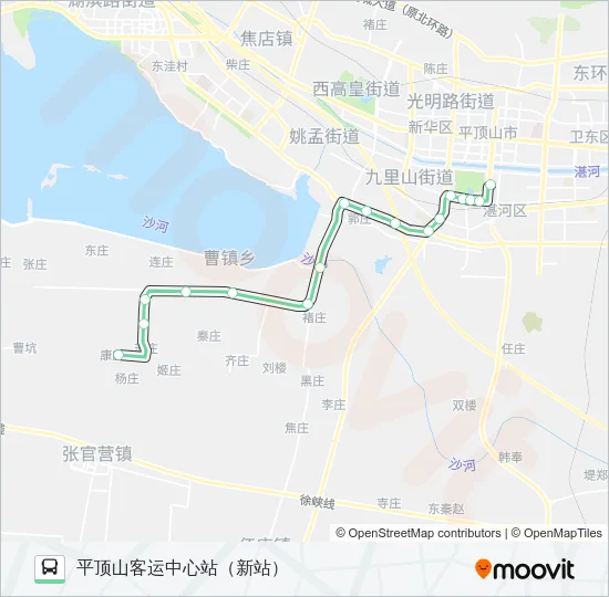 805路 Bus Line Map