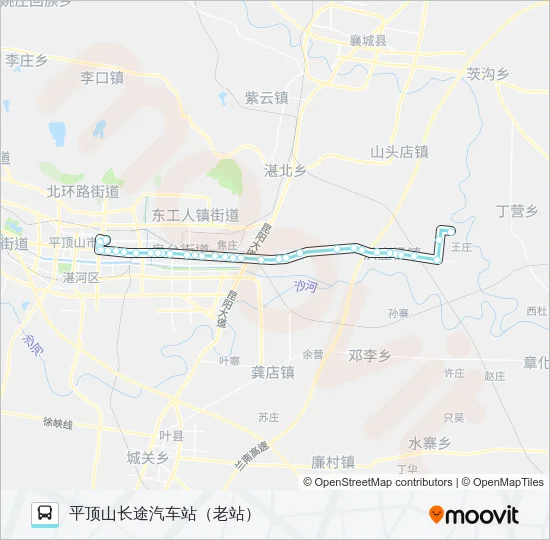 806路 Bus Line Map