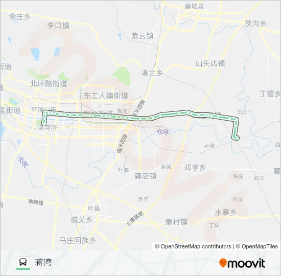807路 Bus Line Map