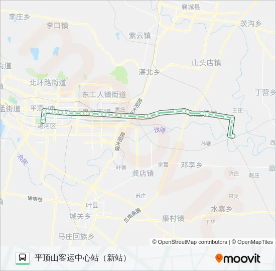 807路 Bus Line Map