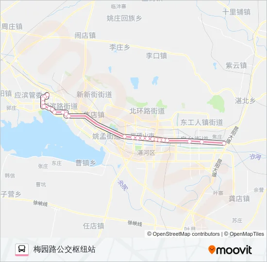 K2路 Bus Line Map