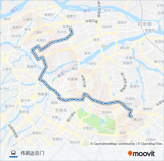 4路 Bus Line Map
