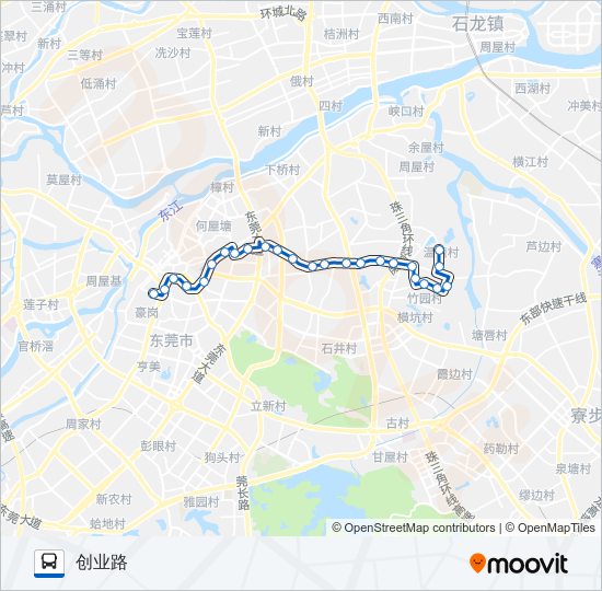 5路 bus Line Map