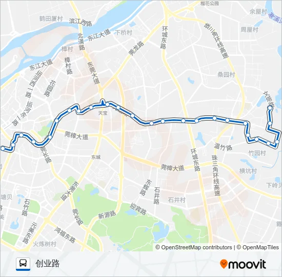 5路 Bus Line Map