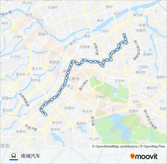 6路 Bus Line Map