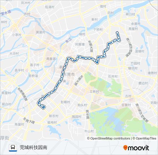 公交6路的线路图