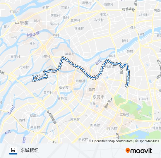 公交7路的线路图