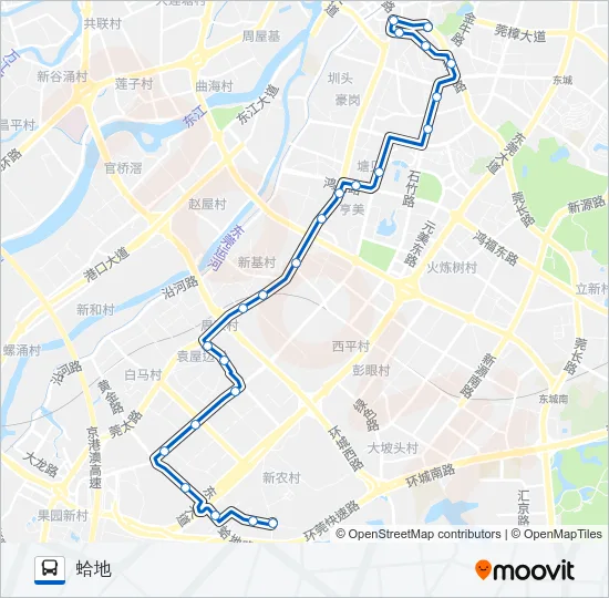 8路 Bus Line Map