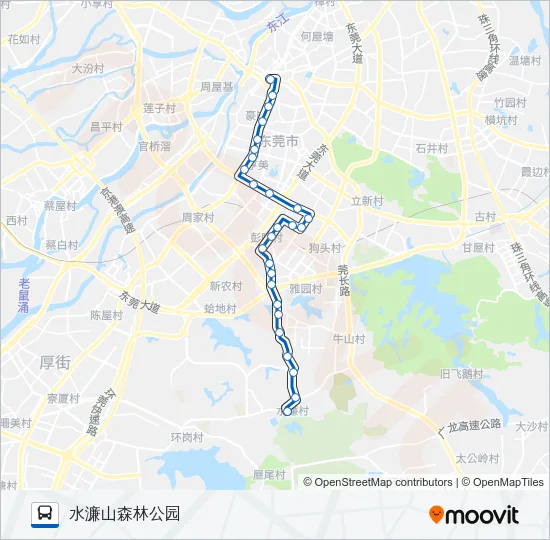 10路 Bus Line Map