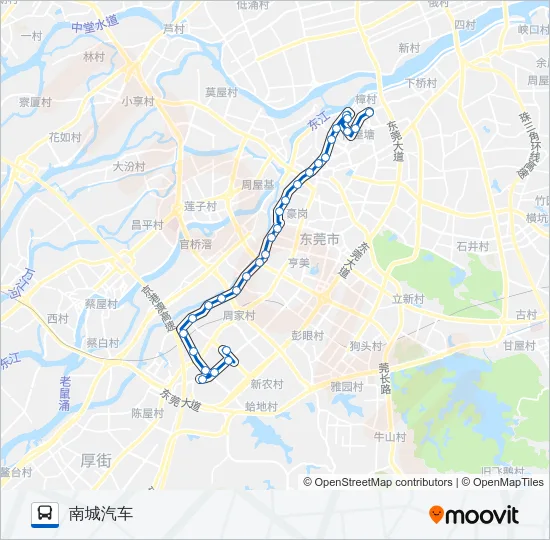 12路 Bus Line Map