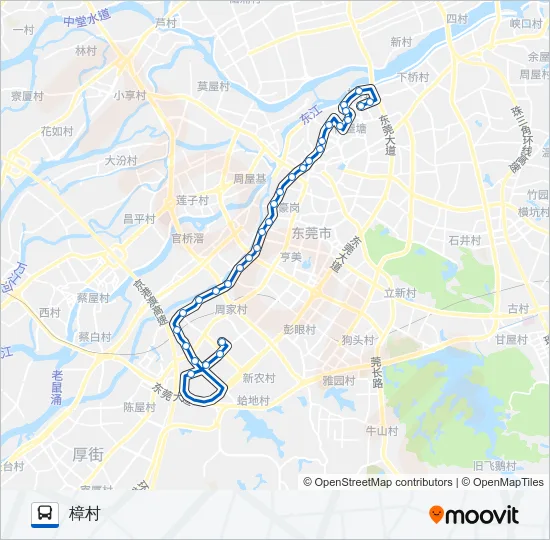 12路 Bus Line Map
