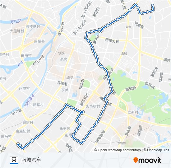 18路 bus Line Map