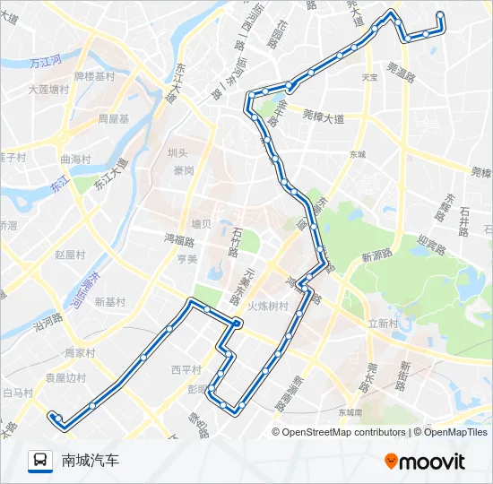 18路 Bus Line Map