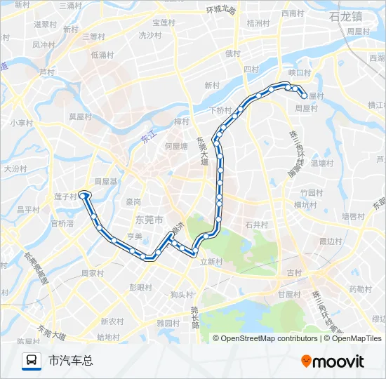 19路 Bus Line Map