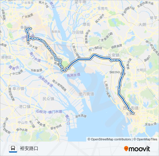 19路 bus Line Map