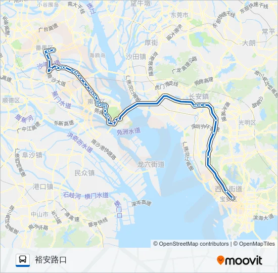 19路 Bus Line Map