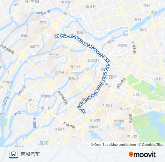 20路 bus Line Map