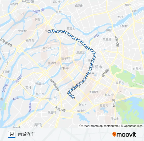 20路 Bus Line Map