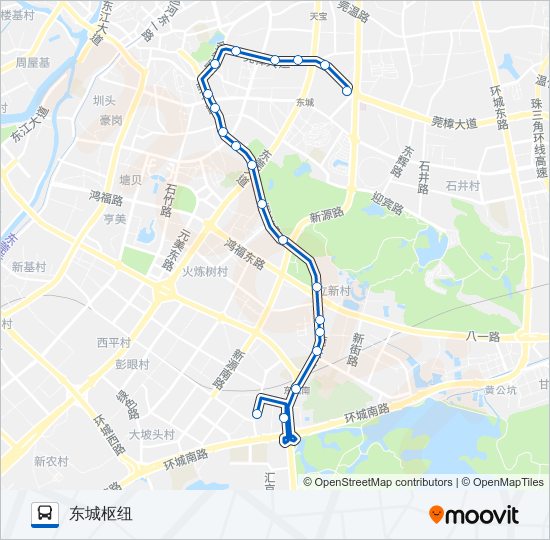 23路 bus Line Map