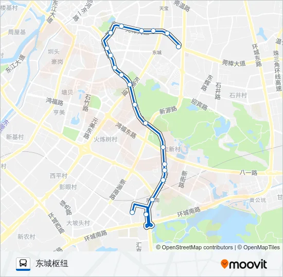 23路 Bus Line Map