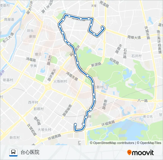 23路 Bus Line Map