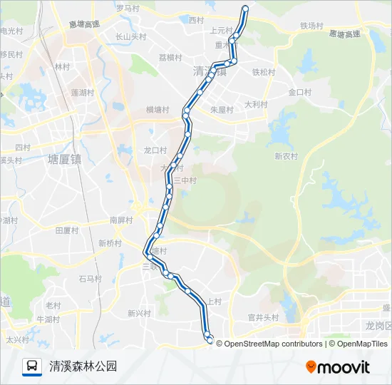 23路 Bus Line Map