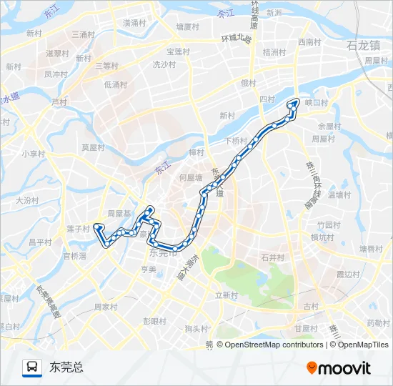 25路 Bus Line Map