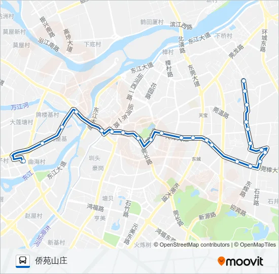28路 Bus Line Map