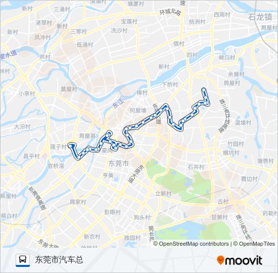 公交29路的线路图