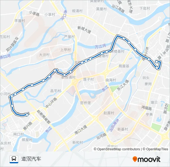 2A路 Bus Line Map