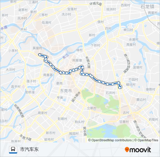 30路 bus Line Map